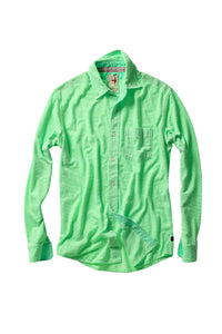 Hemp Stripe Buttondown Sport Shirt