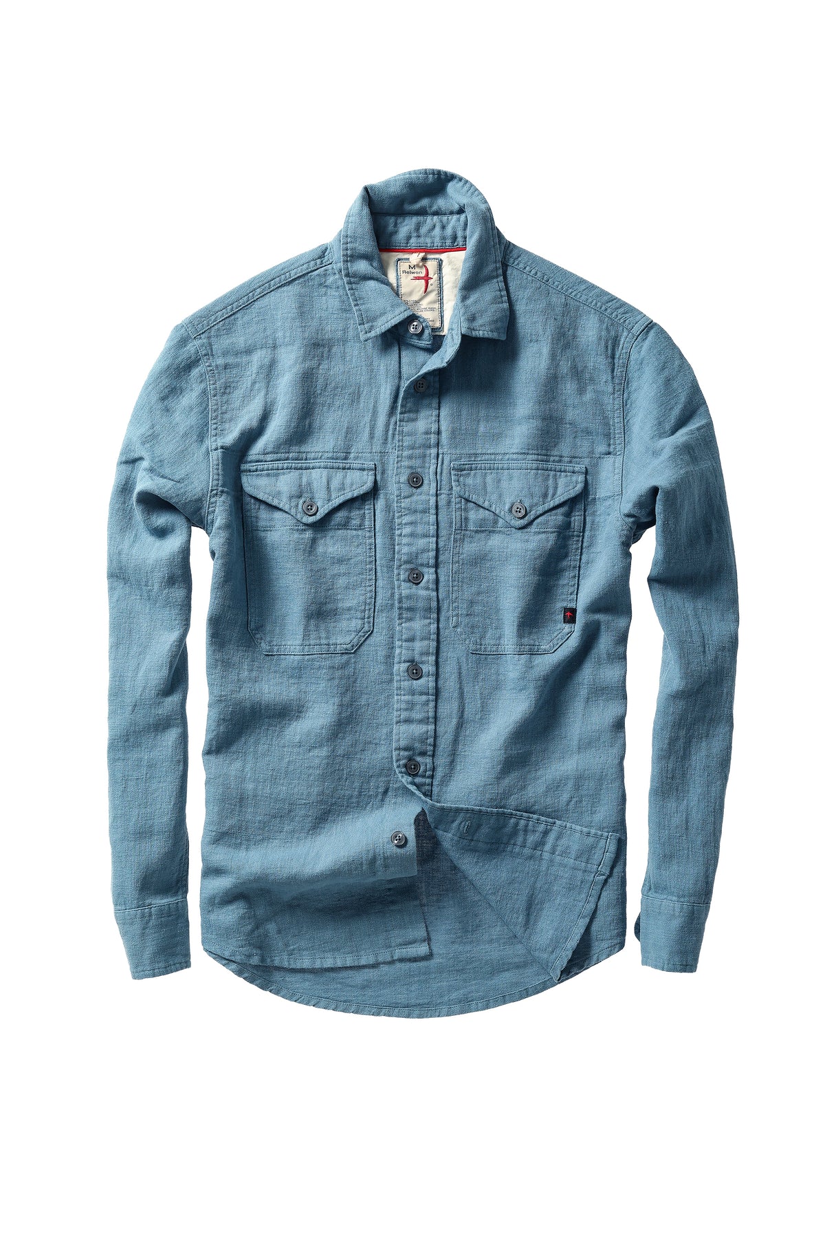 Slub Linen Workshirt – Frank Stella Clothiers