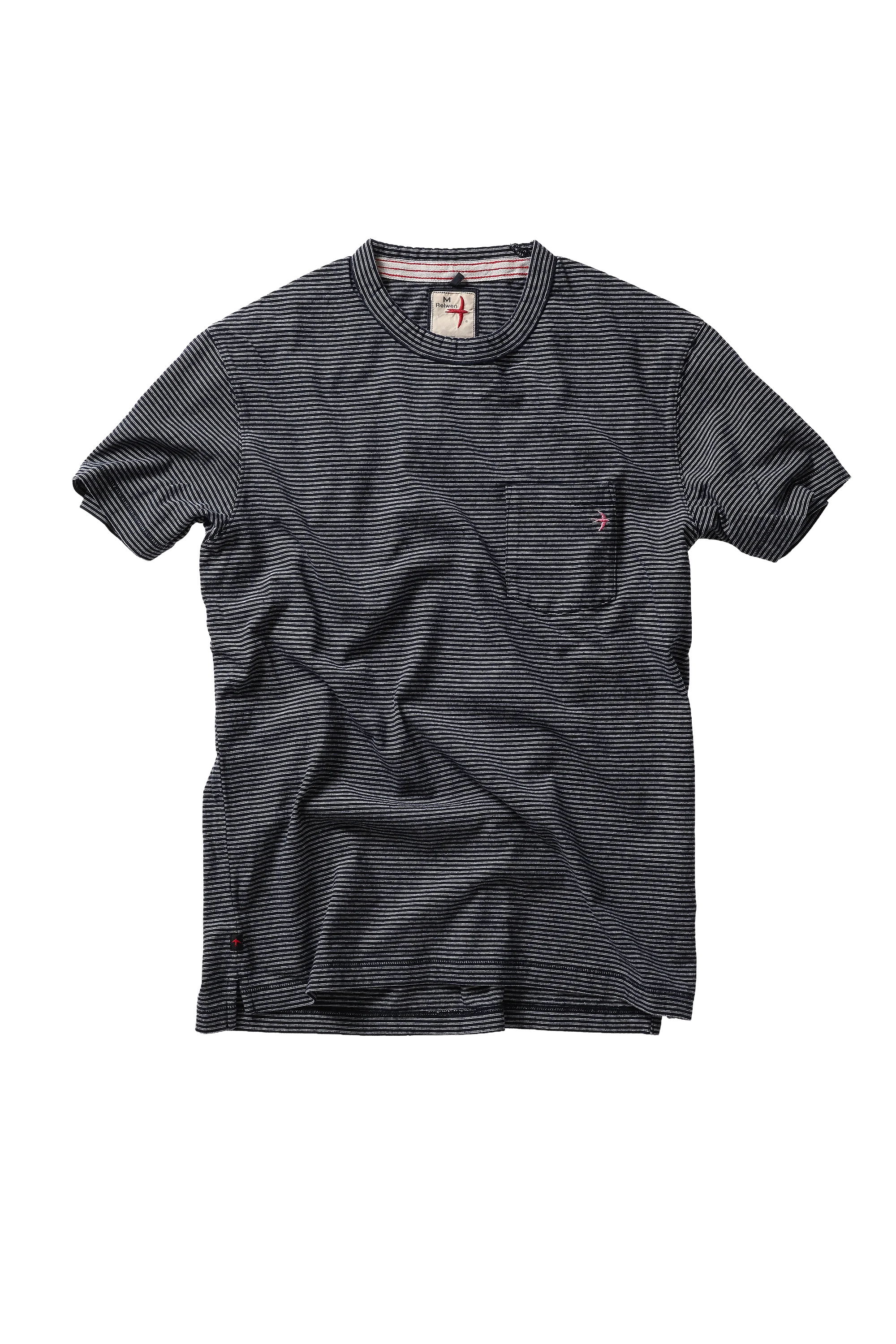 Double Feed Stripe Tee