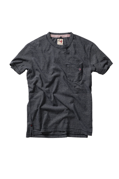 Double Feed Stripe Tee