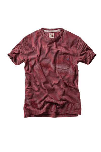Double Feed Stripe Tee