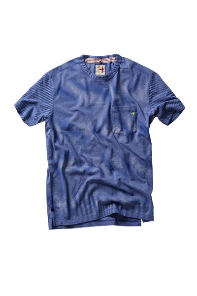 Double Feed Stripe Tee