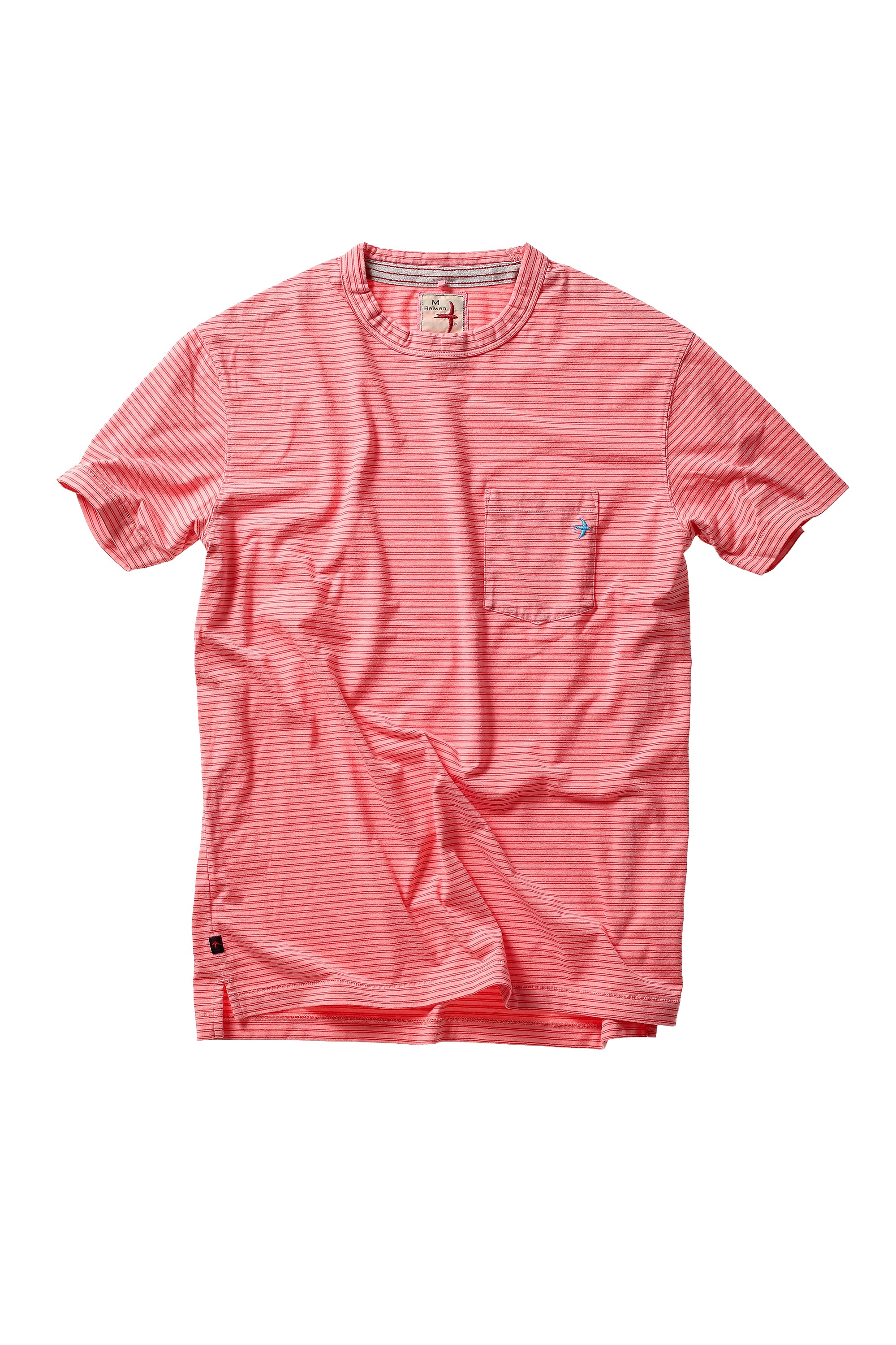 Double Feed Stripe Tee