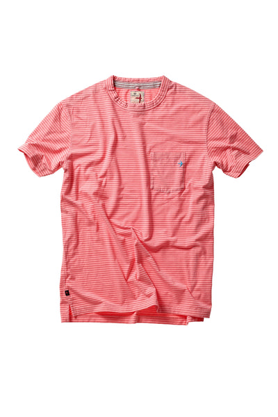 Double Feed Stripe Tee