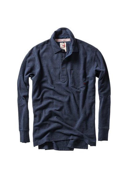 Long Sleeve Vintage Pique Polo