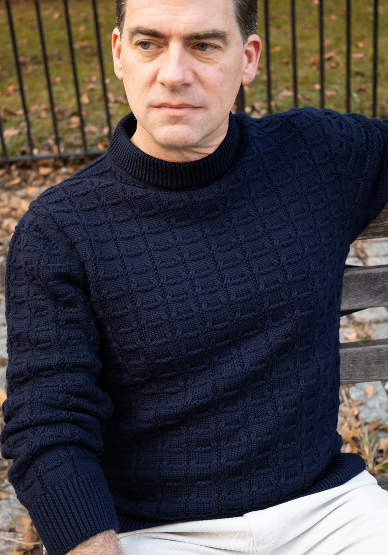 Wool Fishermans Sweater
