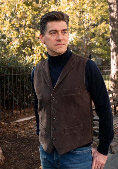Suede Vest