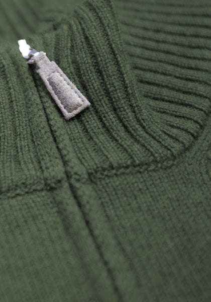 Lambswool & Cashmere 1/4 Zip Sweater