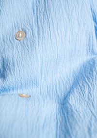Light Blue Seersucker Shirt