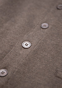 Merino Wool Button Vest