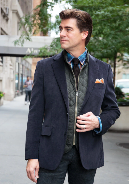 Quilted Vest – Frank Stella Clothiers