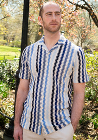 Camp Collar Knit Shirt