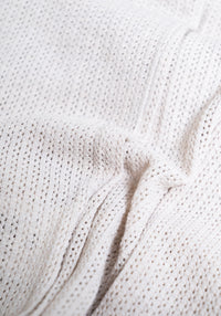 Mesh Knit Button Front Shirt