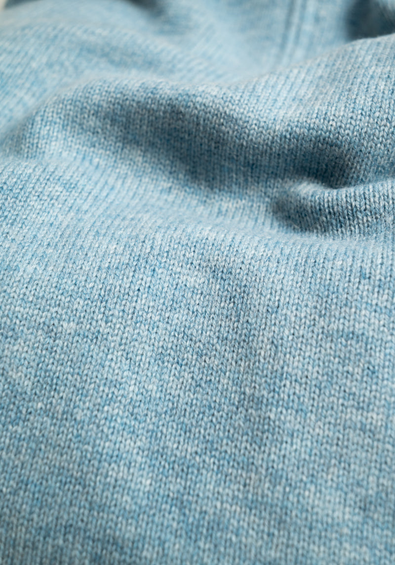 Gran Sasso Lambswool Cashmere 1/4 Zip Sweater - Frank Stella Clothiers