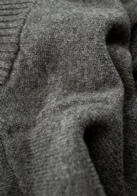 Lambswool & Cashmere Full Zip Vest