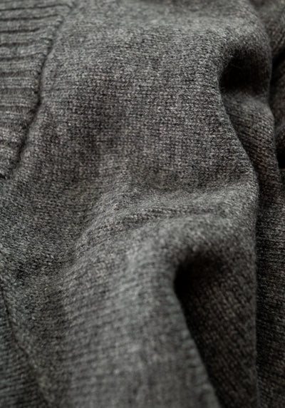 Lambswool & Cashmere Full Zip Vest