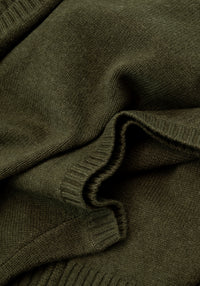 Lambswool & Cashmere Full Zip Vest