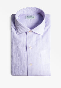 Lavender Seersucker Shirt