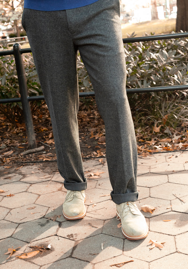 Chalkstripe Flannel Pants