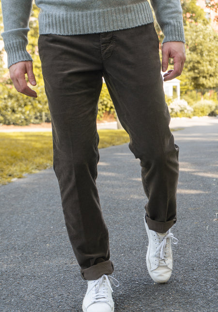 Brushed Cotton Lyocell Twill Pant