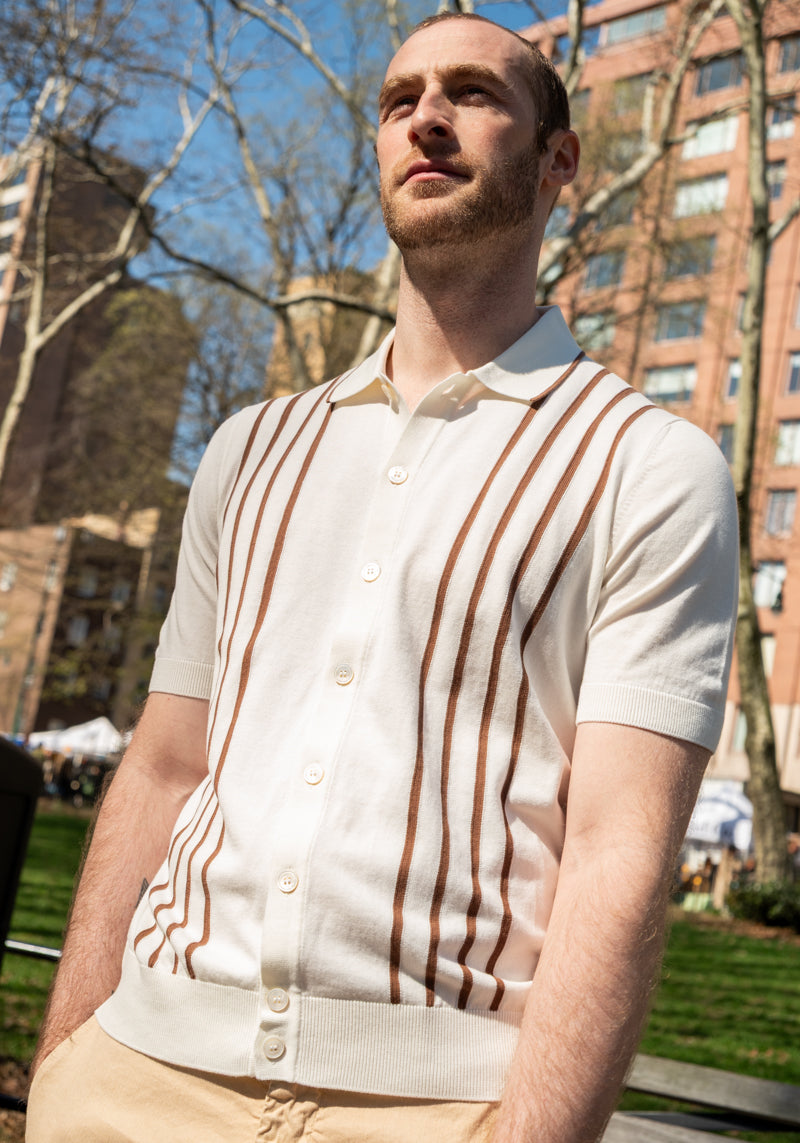 Knit Bowling Shirt
