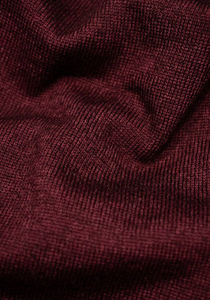 Vintage Wash Merino 1/4 Zip Sweater