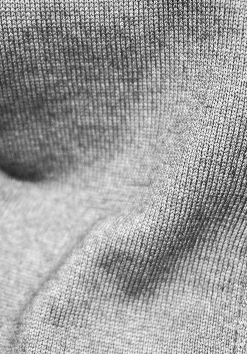 Vintage Wash Merino Full Zip Sweater