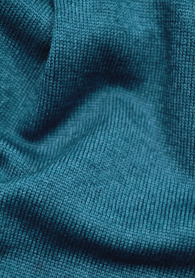 Vintage Wash Merino Full Zip Sweater