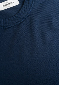 Reverse Stitch Crewneck Sweater
