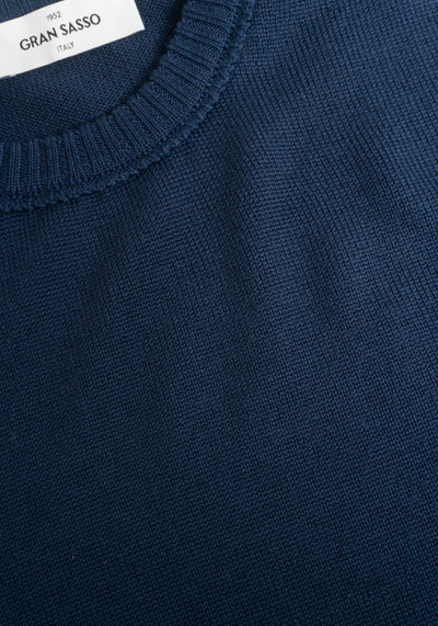 Reverse Stitch Crewneck Sweater