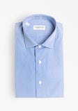 Blue Micro Check Shirt