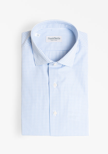 Light Blue Check Shirt