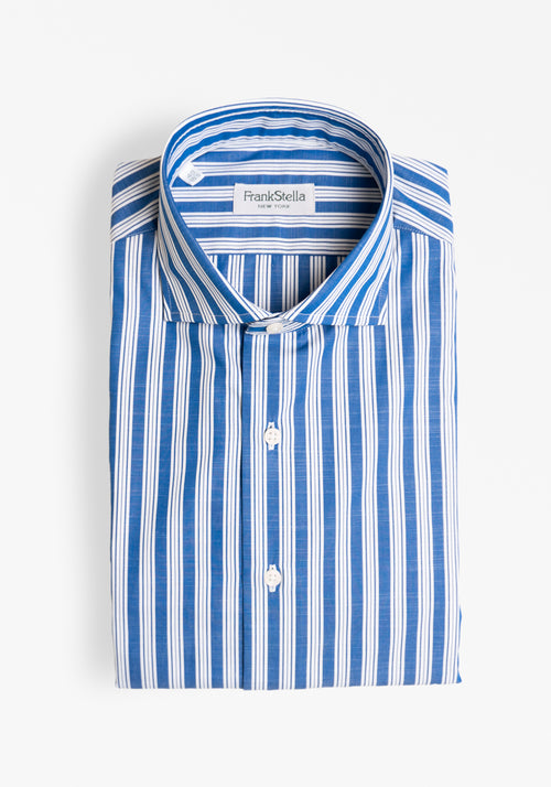 Royal Blue Stripe Shirt