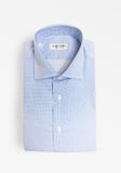 White Square Pattern Shirt