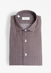 Brown Geo Shirt