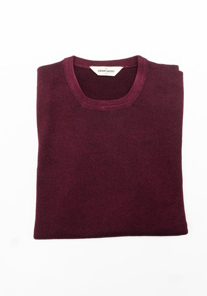 Vintage Wash Merino Crewneck Sweater