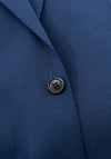 Frank Stella Modern Stretch Suit, Blue