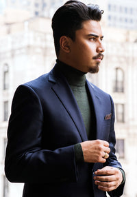 Gran Sasso Extra Fine Merino Turtleneck - Frank Stella Clothiers