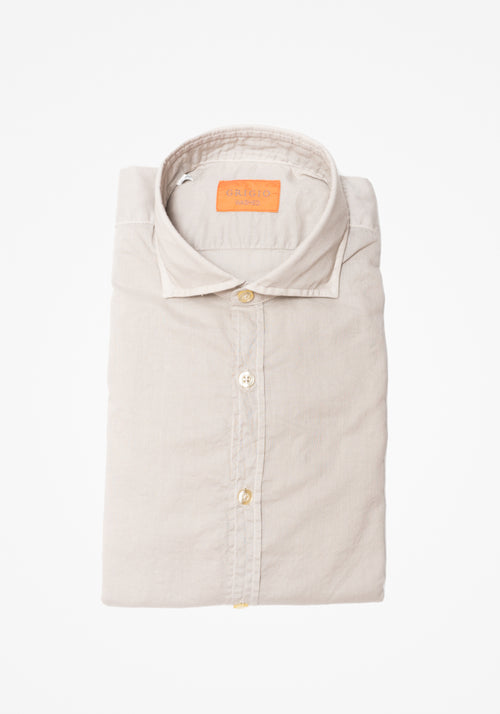 Sand Lightweight Cotton Shirt