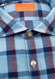 Grigio Multi Colored Gingham Shirt