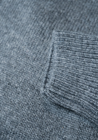 Gran Sasso Lambswool & Cashmere 1/4 Zip Sweater - Frank Stella Clothiers