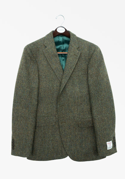 Pure Wool Harris Tweed Tailored Jacket | M&S Collection Luxury | M&S