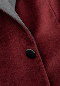Burgundy Dinner Jacket