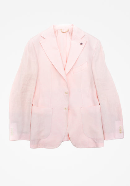 Pink Linen Sport Coat