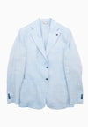 Light Blue Linen Sport Coat