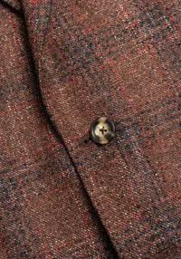 Rust Plaid Sport Coat