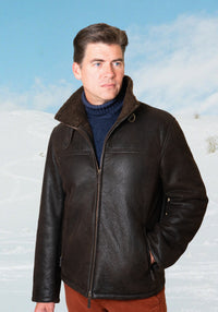 Shearling Bomber Jacket