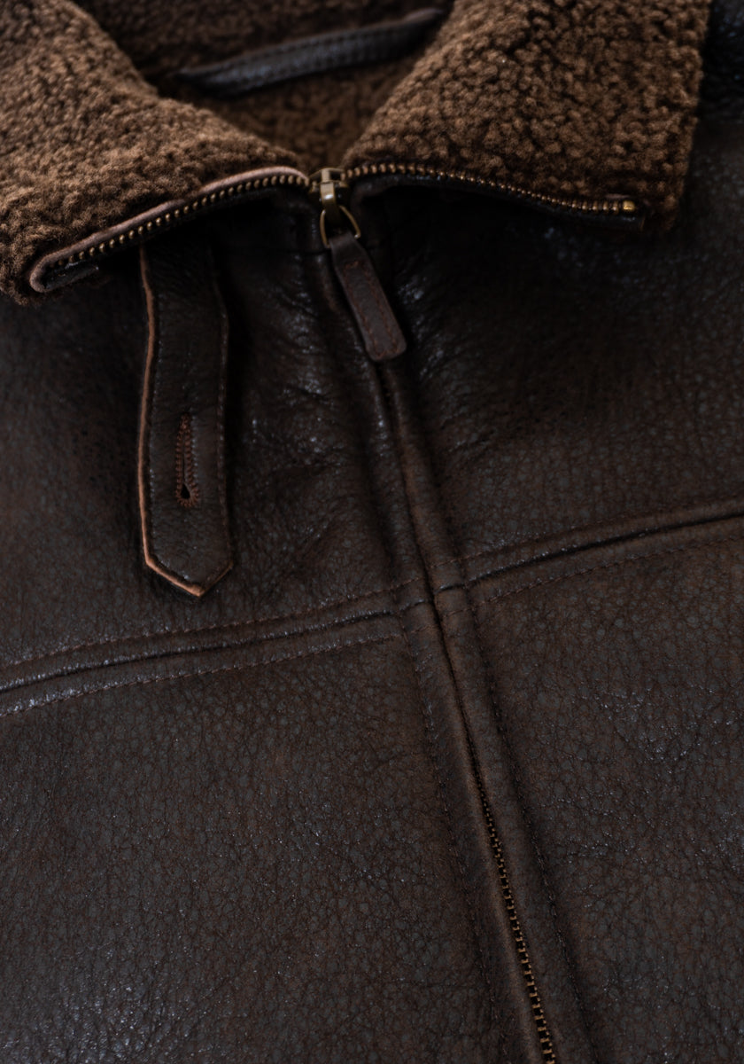 Shearling Bomber Jacket