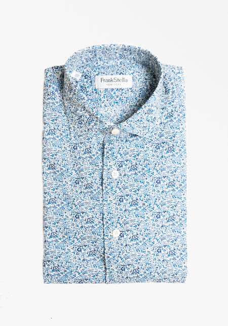 Brown/Blue Plaid Flannel Shirt