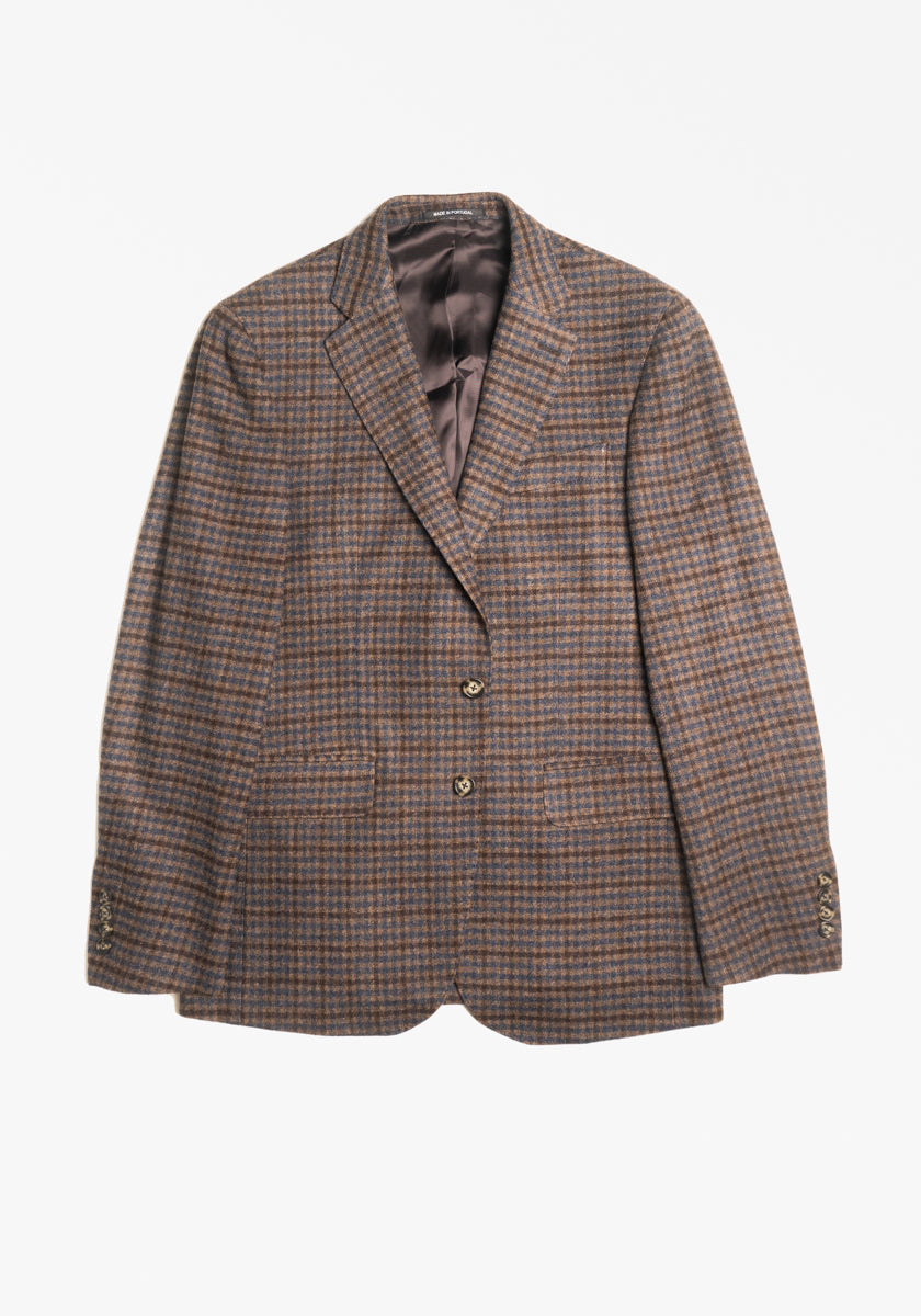 Blue/Brown Check Sportcoat